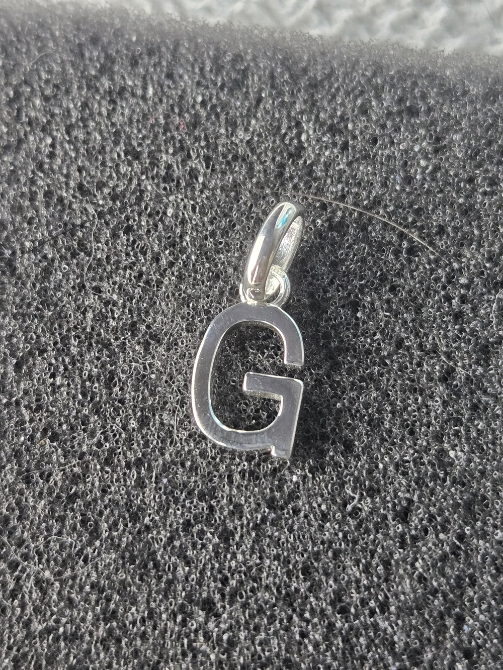 Thomas Sabo Polished Silver 'G' Initial Pendant